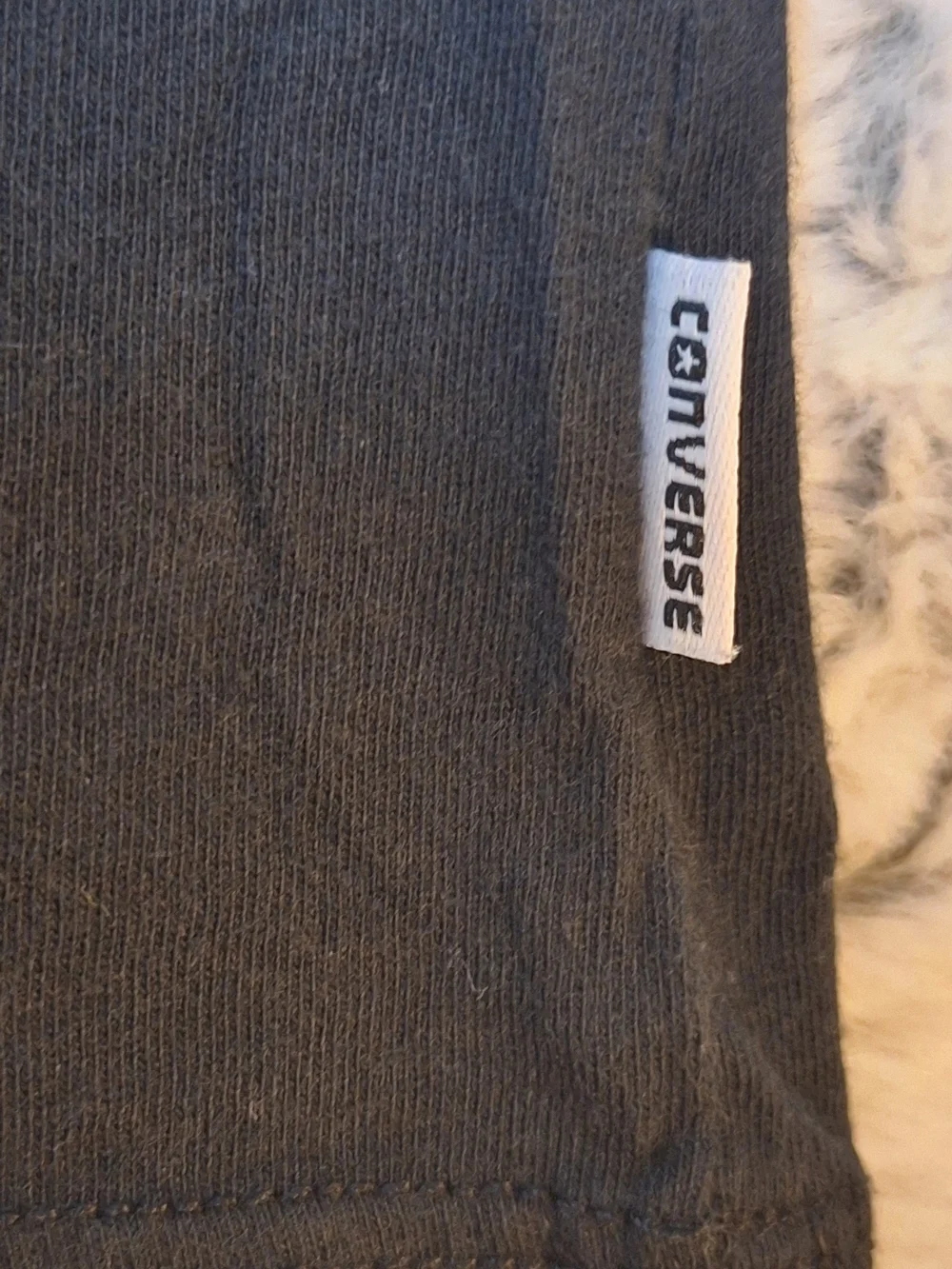 Converse Slim Fit Black Star Graphic T-Shirt XL